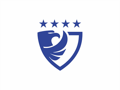 Eagle Shield Logo branding design graphic design illustration logo