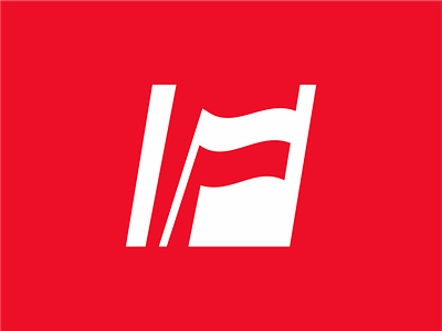 F Flag Logo