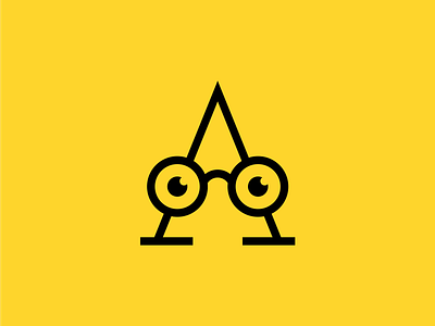 A Glasses Logo branding design graphic design logo