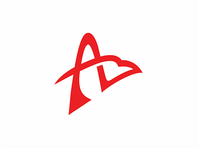 Letter A with Eagle Logo branding design graphic design illustration logo