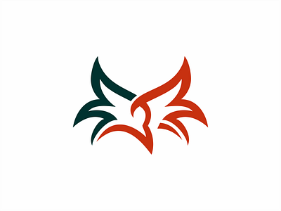 Eagle Fox Logo branding design graphic design illustration logo vector