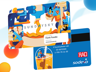 Sundaysky Convenience Card Design