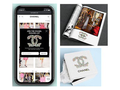 Chanel Summer '22 Brand Asset Design