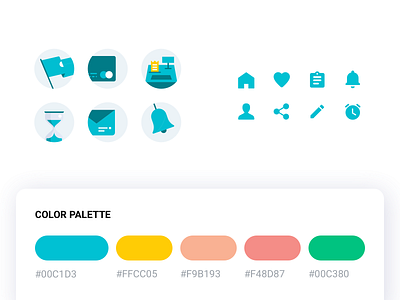 Fazzdoc Icon Design app doctor doctor app icon icon set illustration mobile app ui user interface ux