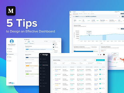 5 Tips to Design an Effective Dashboard app casestudy dashboard dashboard design dashboard ui medium medium article ui user experience user interface ux webdesign website