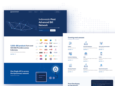 Ayoconnect Landingpage Design
