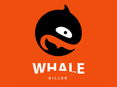 Whale-killer animals design fish icon illustration killer logo minimalism ocean sea vector whale whale logo whater