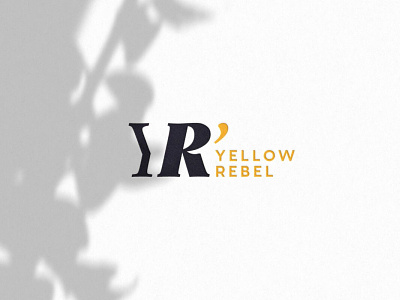 Yellow Rebel. Branding. brand design branding design logo design typography
