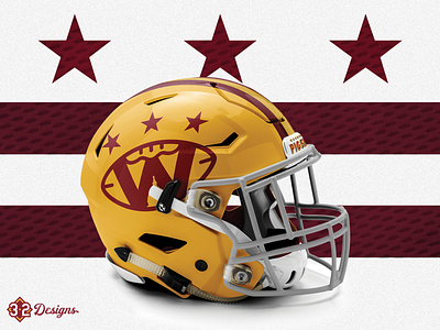 Washington Pigskins Throwback (concept) by Brandon Lamarche on Dribbble