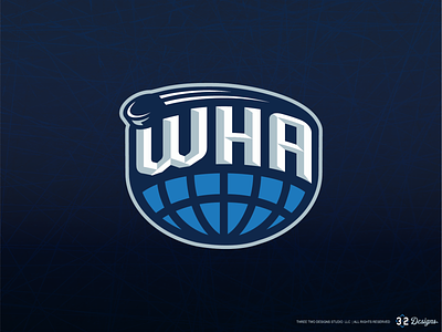 World Hockey Alliance america branding canada design esports hockey league logo nhl sports