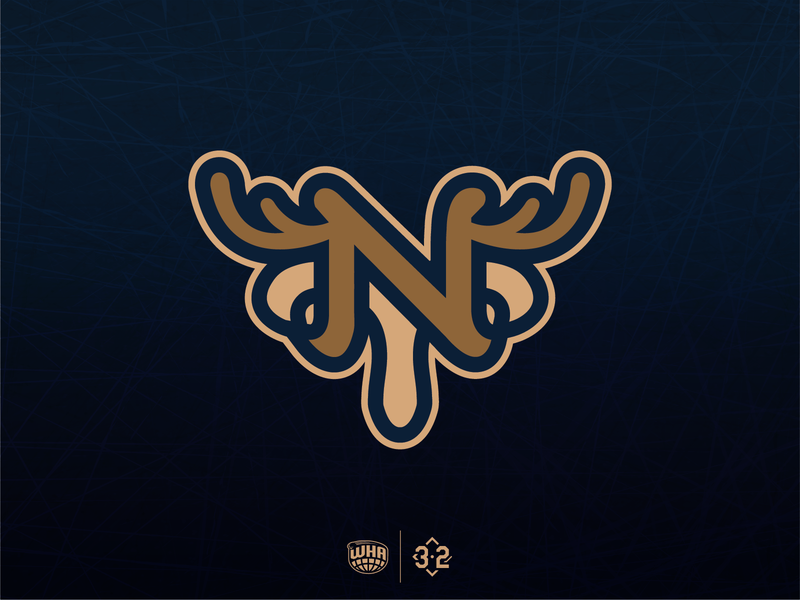 New York Bull Moose Alternates branding esports hockey logo mascot new york nhl roosevelt sports teddy