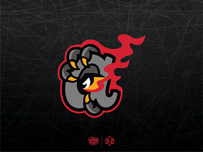 Atlanta Firebirds - Alternates atlanta birds branding fire georgia hockey ice logo pheonix sports