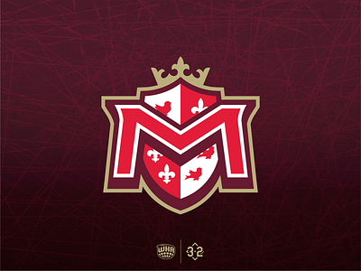 Montreal Reign - Alternates birds branding canada esports hockey ice kings logo montreal quebec red royalty sports