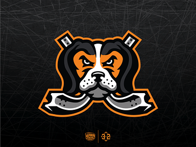 Cleveland Steelhounds branding cleveland design dog hockey hound ice logo ohio sports steel underdog