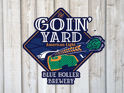 Goin' Yard Ball Park Beer american baseball beer blue holler bowling green brewery hops hot rods kentucky
