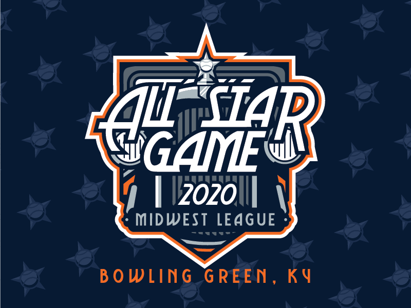 2020 Midwest League All Star Game Event Logos by Brandon Lamarche on