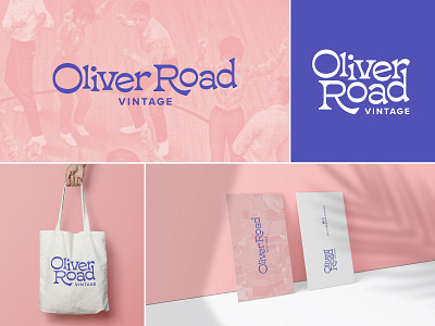 Oliver Road Vintage Shop Branding