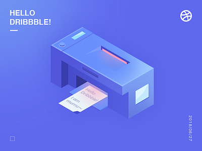 Dribbble I'm coming～