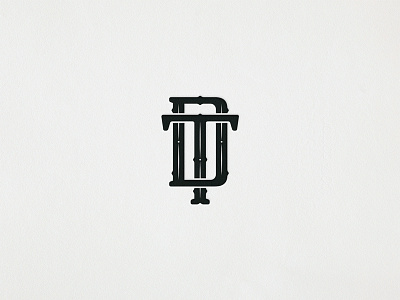 TD Monogram branding letters logotype monogram symbol typography