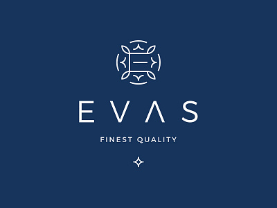Evas pt.1 elegant identity logo minimalistic monogram wipes