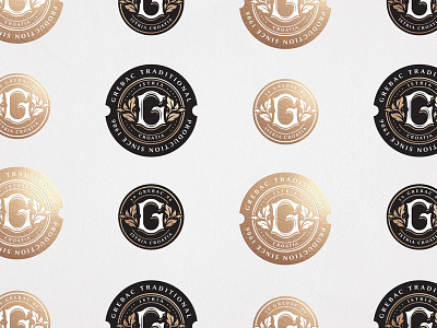 Grebac pt.2 badge custom letter foil identity logo seal stamp