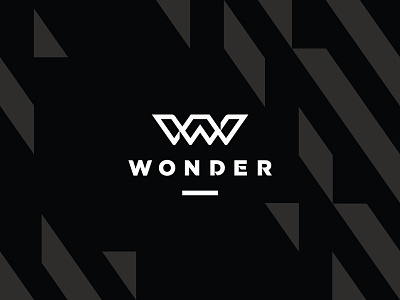 Wonder, women's activewear apparel clothing identity letter w logo monogram women fashion wonder