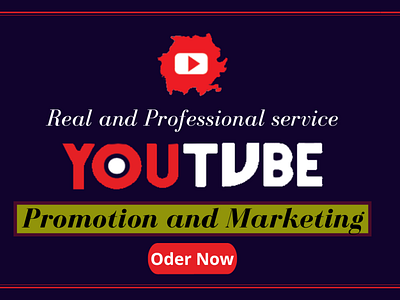 I will promote your YouTube video to targeted viewers graphic design website marketing company