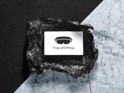 The Vr Pros Identity & Business Card brand branding business card identity virtual realty logo vr