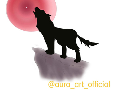 Wolf animation design graphic design illustration