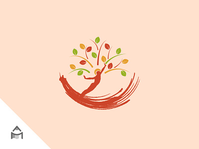 Human Tree Custom Logo