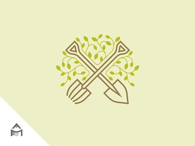 Sustainable Gardening Custom Logo