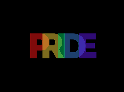 Pride branding colorful colors design graphic design july lgbt lgbtq lgbtqia logo pride pridemonth rainbow ui ux