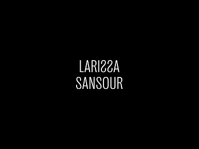 Larissa Sansour Photographer Branding