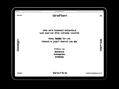 Graften Design Studio Works Web Site