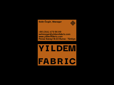Yıldem Fabric Branding brand design branding branding identity design designer designer logo logo design logo designer