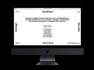 Graften Design Studio Works Web Site