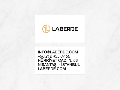 Laberde Business Card