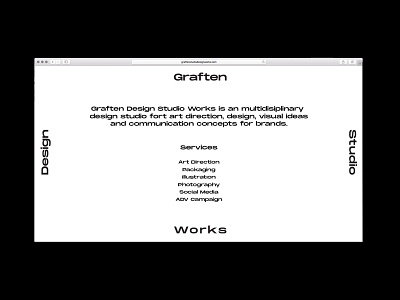 Graften Design Studio Works Web Sitea basic branding design designer graphic illustration style type typography ui user interface user interface design web webdesig