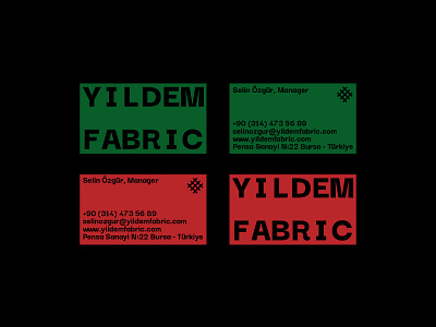 Yıldem Fabric Business Card