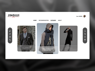 Proj 1 : Category Page branding design landing page ui ui design ux web design