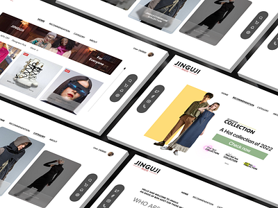 Proj. 1 : Game clothing store just inspired me. branding design landing page ui ui design ux web design