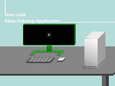 Project 3 : Dekstop pplication for Xbox branding design figma game home page landing page launcher shop ui ui design ux web design xbox