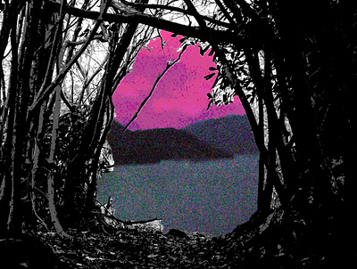 The Tunnel adobe graphic design photography photoshop
