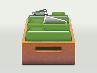 Dossier Icon app box dossier film final folders icon mac photo sharing storage video