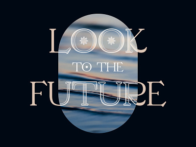 Look to the future graphic design texas thoughts type