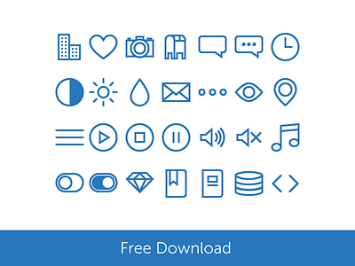 Thinlines ai download free glyphs icons pack png psd svg