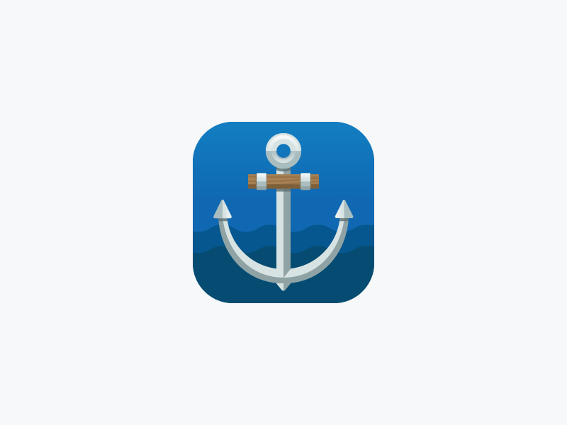 Sink the Anchor anchor fun game icon ios sink water