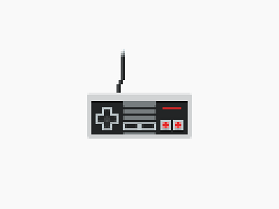 Gaming art controller game icon illustration indie pixel play