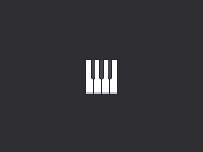 Piano Icon audio branding icon keyboard magic music piano