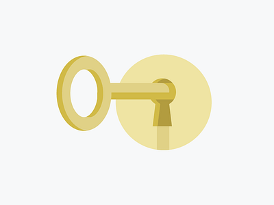 Unlock Icon article design icon illustration key lock